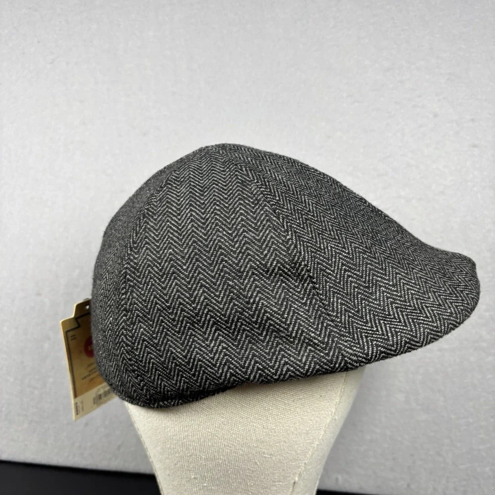 Men's Urban Pipeline Men's Cap Size L/XL NWT Herringbone Ivy Black‎ White Hat